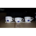 Haonai Promotion Öko Keramik Kaffeetassen mit verschiedenen Form und benutzerdefinierte Logo